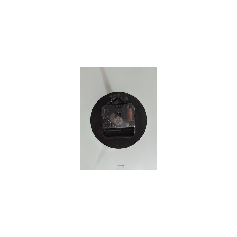 Orologio da parete Marble black ⌀35cm in vetro trasparente Nextime