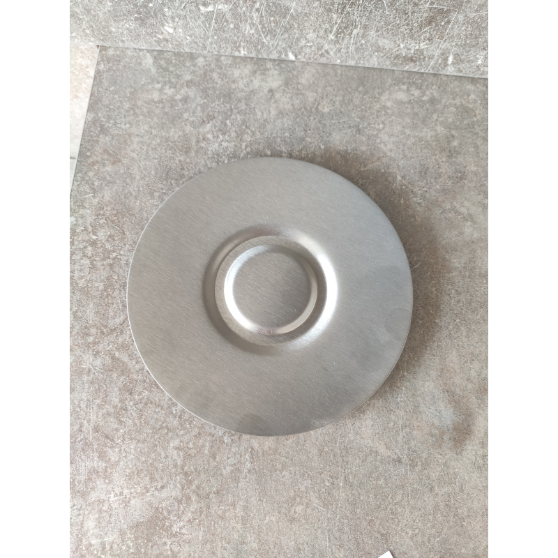 Set 4 tazze Caffe Espresso/Cappuccino in ceramica e metallo