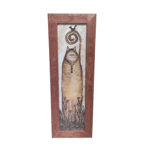 Quadro con stampa animali Gatti e Orsetti rettangolare 57x20cm