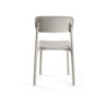 Sedia Polipropilene Poppy Grigio Cm 49,5x49h79,5