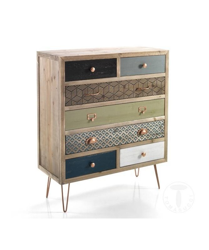 CASSETTIERA 7 CASSETTI KIJO TOMASUCCI