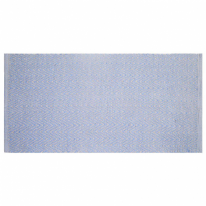 Tappeto bagno spigato azzurro 100% cotone cm50x90