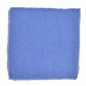 Zoom Tappeto bagno trama semplice azzurro 100% cotone cm50x150