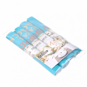 Matches21 Set 4 Tovagliette Borma In Plastica Intrecciata 45x30 Cm – Lavabili E Resistenti, Bianco Crema