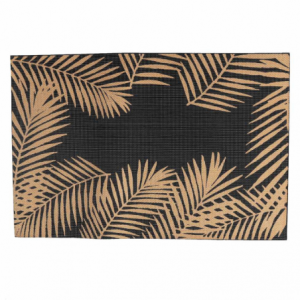 Zoom Tovaglietta plastica confezione 4pz assortiti foglie oro cm45x30