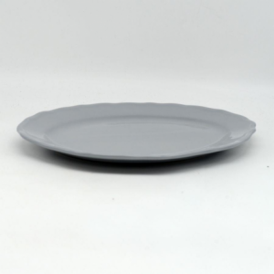 Zoom Piatto juliet grigio ovale cm35x26h3