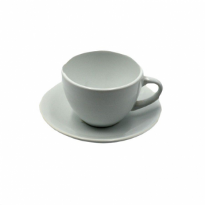 Zoom Tazzina caffe' set 6 pezzi romeo biancoc/piattino cm8x7h5