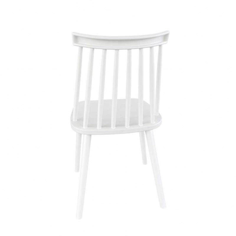 Sedia Polipropilene Elion Bianco Cm 43,5x45,5h45,5/76,5