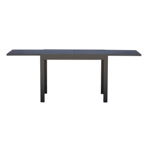 Tavolo Spalato allungabile 104-208x75 cm alluminio antracite