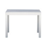 Tavolo Spalato allungabile 104-208x75 cm alluminio bianco