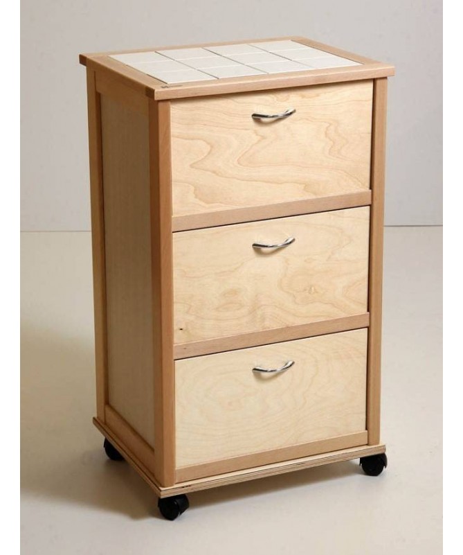 Carrello Vesuvio 3 ante Mas Legno