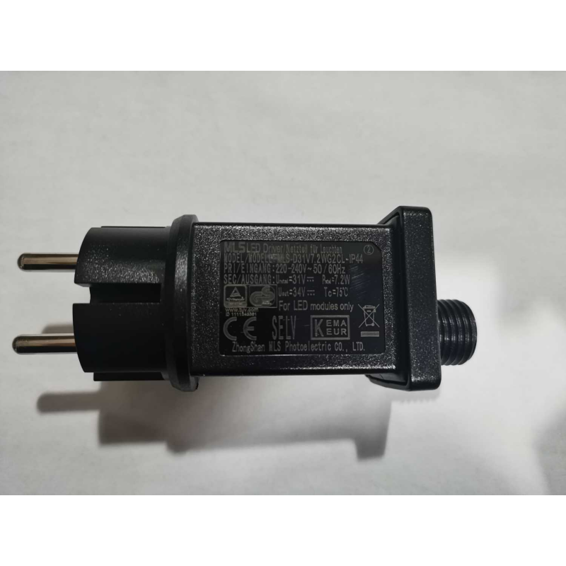 Luce filo 700 led multicolor con controller 38m