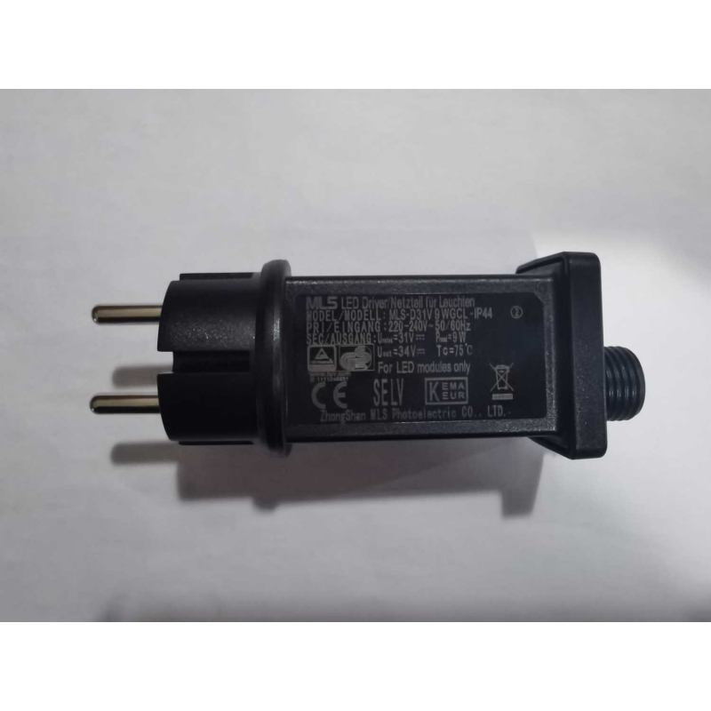 Luce filo 1200 led bianco caldo con controller 63m
