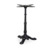Base Tavolo Ghisa 3 Zampe Augustin Nero Cm 40x40h72