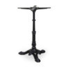 Base Tavolo Ghisa 3 Zampe Augustin Nero Cm 40x40h72