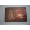 Quadro led legno salotto multicolor rettangolare cm 60x40h1,8