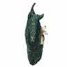 Fermaporta tessuto cane verde cm 35x5h26