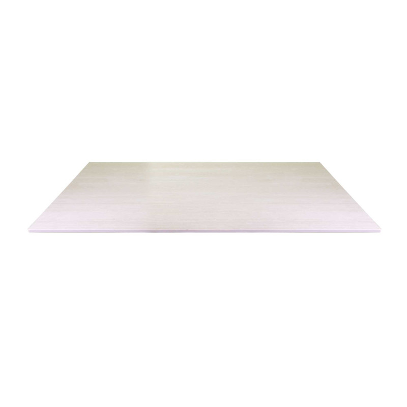 Top Tavolo Pietra Sinterizzata Travertino Opaco Quadro Cm 70x70x1,1