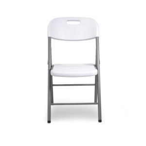 Zoom Sedia Catering Ronda Bianco Tubi 28mm Cm 51x46,5h87