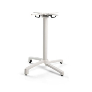 Base Tavolo Alluminio Ronan Autolivellante Ribaltabile Impilabile Cm 67x67h72