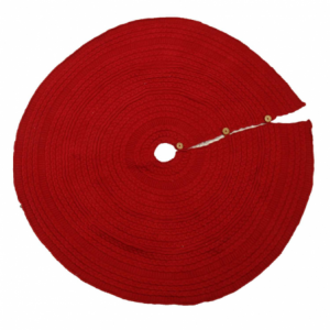 Copribase tessuto maglia albero rosso cm ø112h0,5