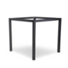 Base Tavolo Acciaio Pecos Antracite Quadro Smontata Cm 78x78h73