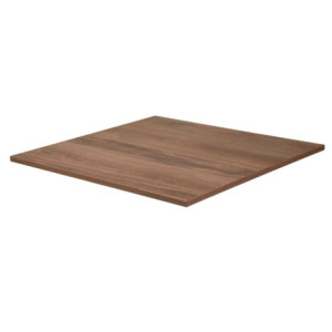 Top Tavolo Nobilitato Rovere Quadro Cm 90x90x1,8