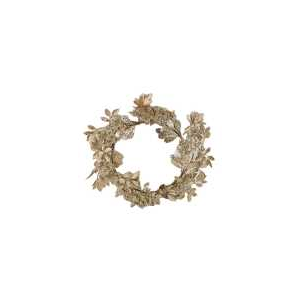 Coroncina plastica champagne cm ø48