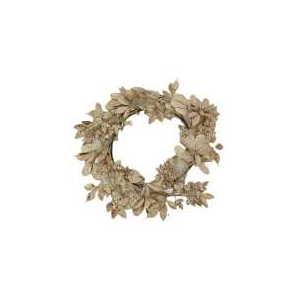 Coroncina plastica champagne cm ø38