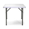 Tavolo Catering Ronda Bianco Quadro Cm 86x86h74
