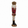 Soldatino resina rosso con led cm30x20,5h92