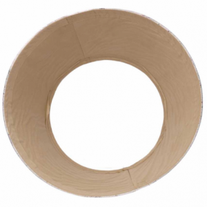 Zoom Copribase albero tessuto bianco tondo cm ø56h25