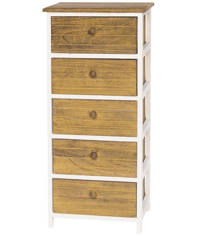 CASSETTIERA KATE 5 CASS. 40x29x90