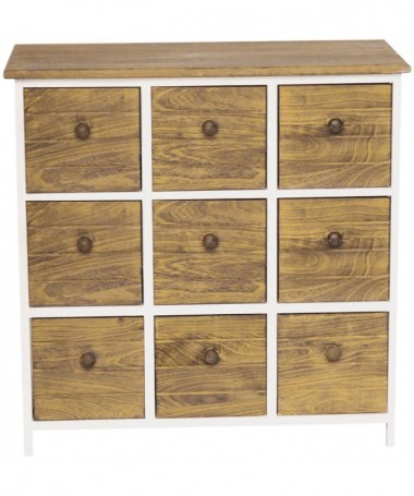 CASSETTIERA KATE 9 CASS. 71x32x69