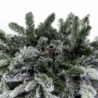 Albero Grinch slim innevato verde 1844 rami cm ø110h180