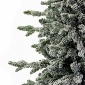 Zoom Albero Grinch slim innevato verde 2450 rami cm ø115h210