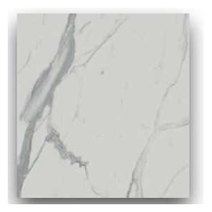 Top Tavolo Nobilitato Carrara Bianco Quadro Cm 80x80x2,5