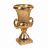 Portavaso resina oro lucido cm 48x48h90
