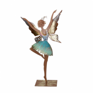 Fatina metallo ballerina oro cm32,4x10,2h61,5