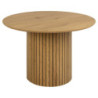 Tavolo Legno Vico Naturale Tondo Cm ø120h75