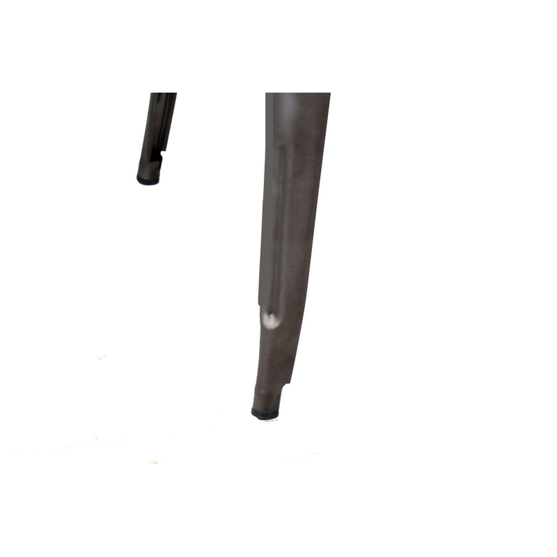 Tavolo ferro bristol top in legno marrone cm160x80h76