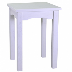 Zoom Tavolo esposizione legno nantes bianco rettangolare cm 154x46h100