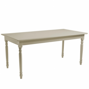 Tavolo legno mdf nantes grigio rettangolare cm160x80h78