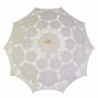 Ombrello pizzo crema cmÃ¸85x67
