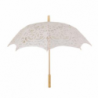 Ombrello pizzo traforato crema cmÃ¸80x66