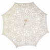 Ombrello pizzo traforato crema cmÃ¸80x66