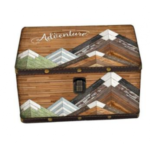 Scatola cartone adventure marrone cm26x18h14