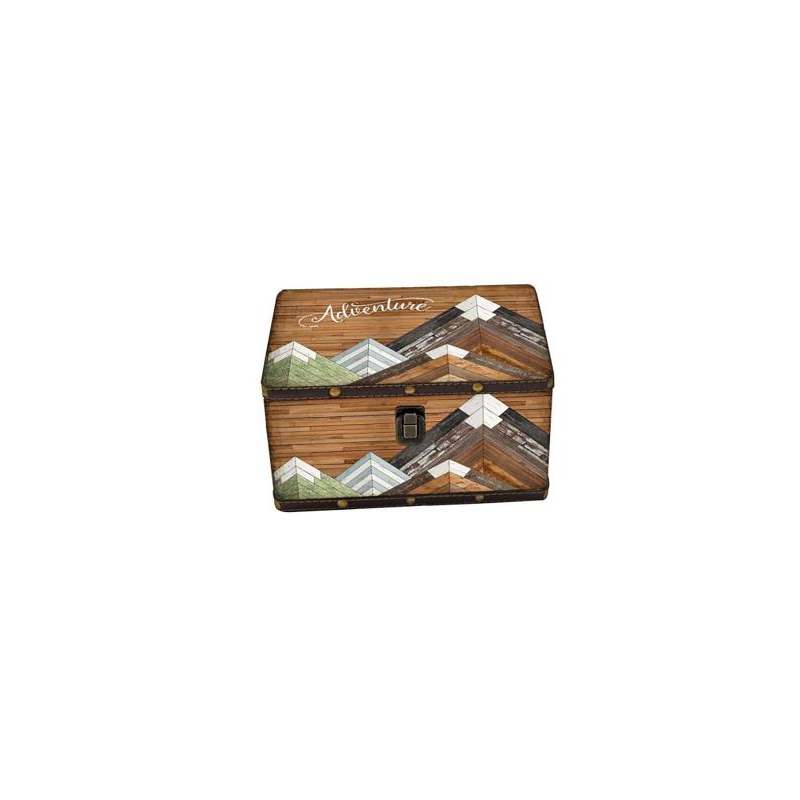 Scatola cartone adventure marrone cm26x18h14