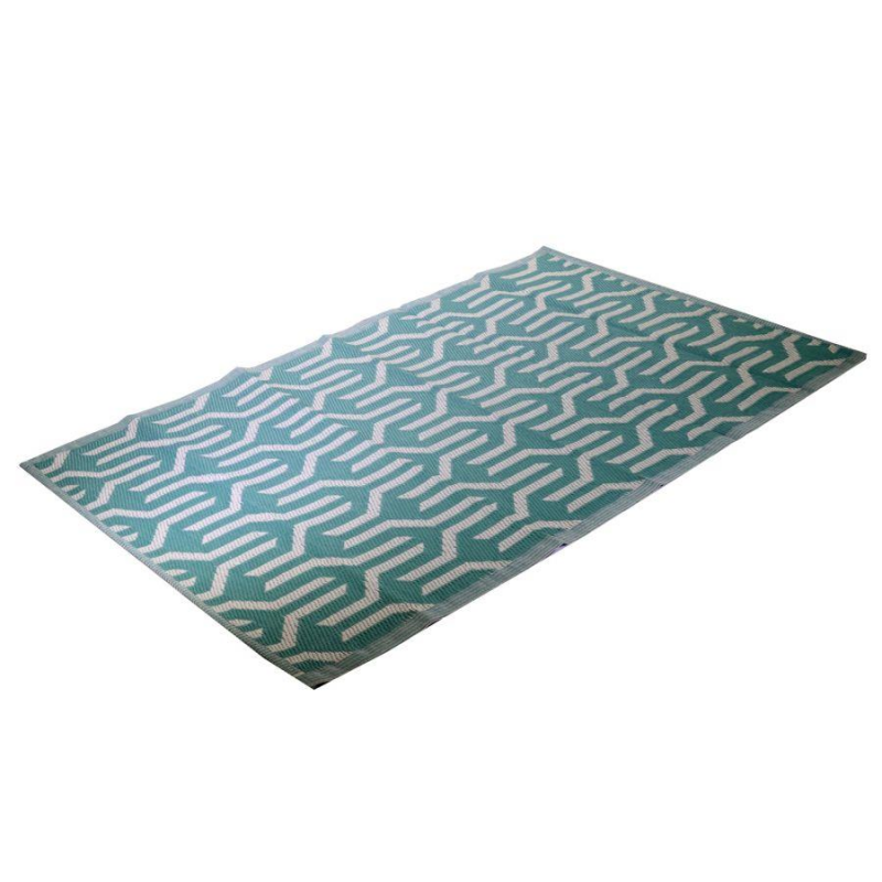 Tappeto poliestere fantasia verde cm60x180x0.6