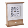 Orologio legno marrone cm18,5x7h24
